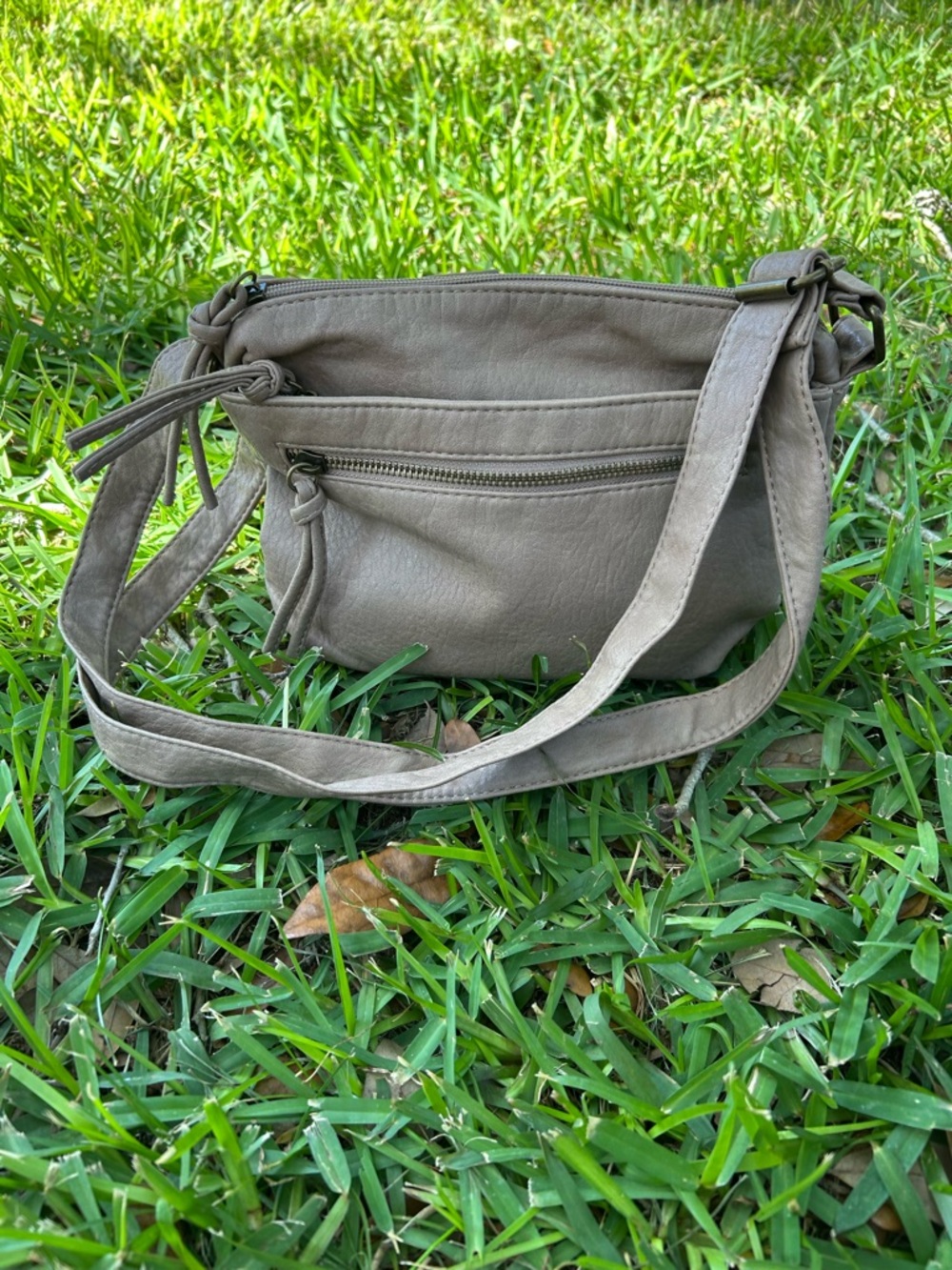 Bueno Taupe/Beige Crossbody Bag - Picture 3 of 10